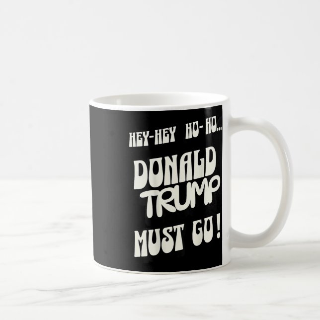 Mug Donald Trump doit partir Pas de roi, pas d'autorit (Droite)