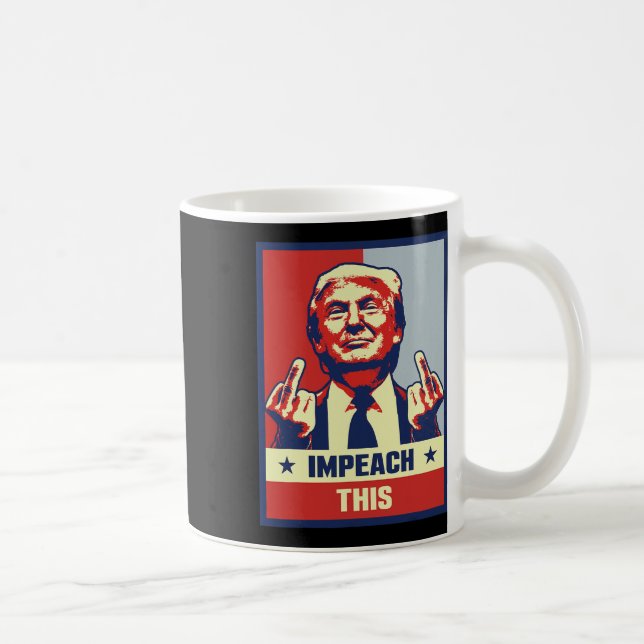 Mug Donald Trump donne des cadeaux au député républica (Droite)
