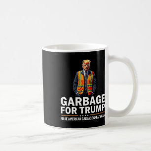 Mug Donald Trump Garbage Orange réflexe de sécurité