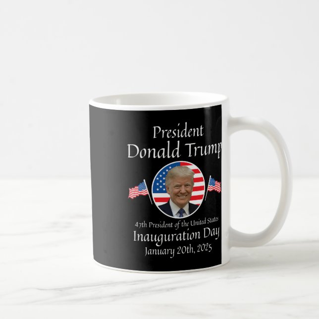 Mug Donald Trump Jour de l'investiture 2025 47e présid (Droite)