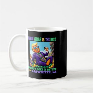 Mug Donald Trump Lafayette, La Mardi Gras 2025 Aucun F