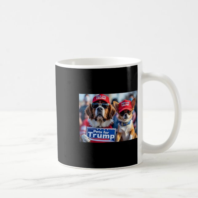 Mug Donald Trump Make Dogs Safe Again Red Hat 2024 Det (Droite)