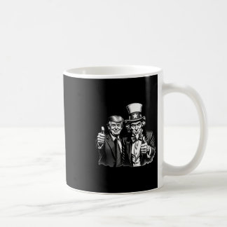 Mug Donald Trump Oncle Sam Selfie Pouce en l'air Drôle