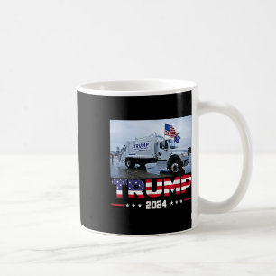 Mug Donald Trump roule dans un camion à ordures - Cami