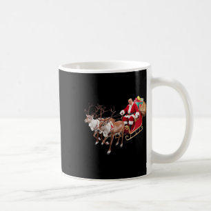 Mug Donald Trump Santa Claus Sleigh Noël Noël Noël Noë
