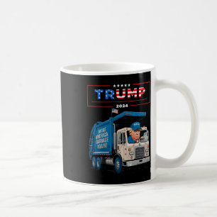 Mug Donald Trump se promène en chemise de camion de ga