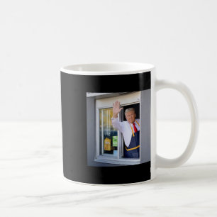 Mug Donald Trump Travaille À La Station Fry Et Détient