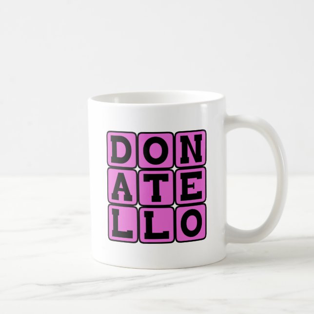Mug Donatello, artiste de la Renaissance (Droite)