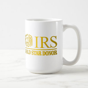 Mug Donateur de l'étoile d'or IRS