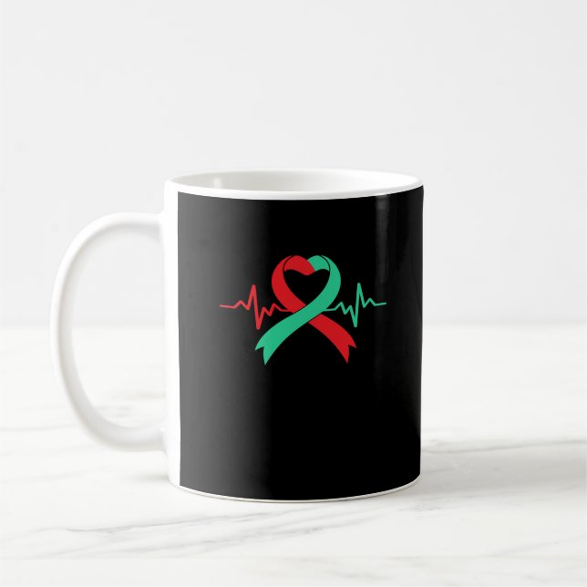 Mug Donateur d'organes Transplant Ogran Chirurgie guer (Gauche)