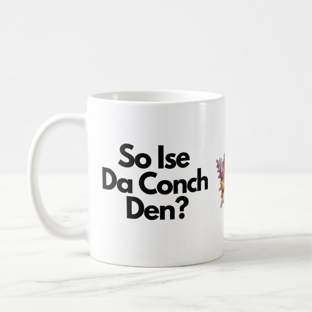 Mug Donc Ise Da Conch Den Bahamas Caraïbes (Gauche)