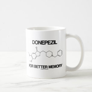 Mug Donepezil Pour Une Meilleure Mémoire Molécule Chim