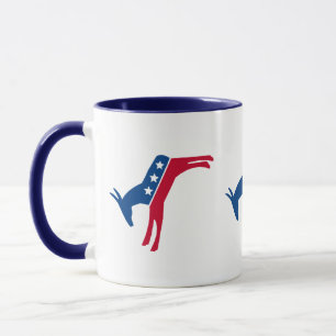 Mug Donkey démocrate