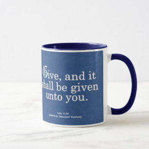 Mug Donnant à Luc 6-38
