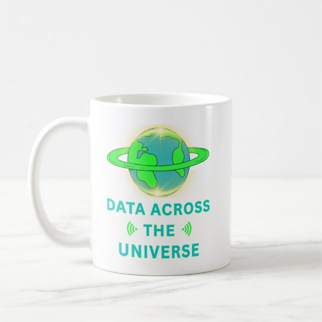 Mug Données à travers l'univers (Gauche)