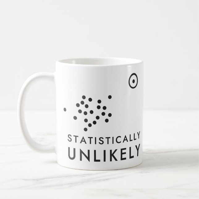 Mug Données de nuage de points statistiquement improba (Gauche)