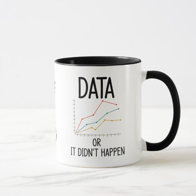 Mug Données ou cela n'a pas eu lieu (Droite)