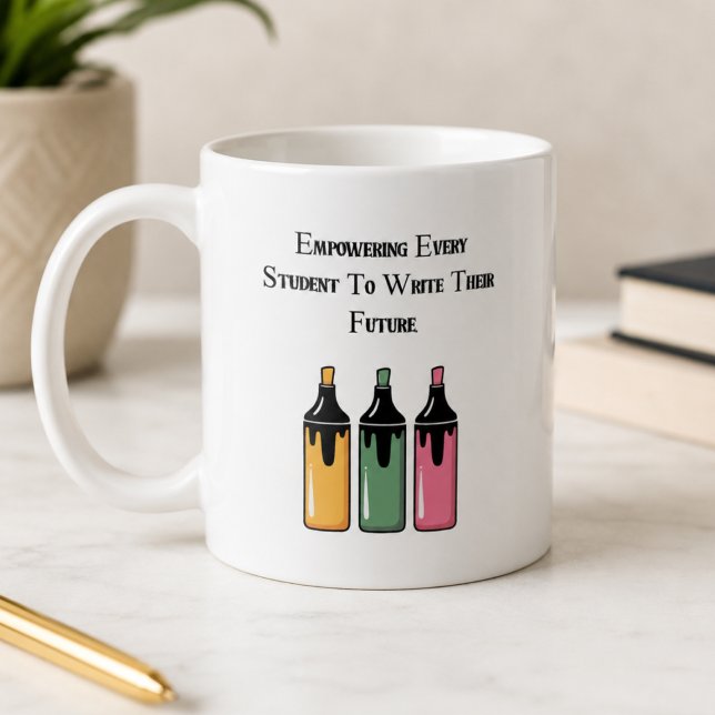 Mug Donner à chaque élève les moyens d'écrire son aven (Créateur téléchargé)