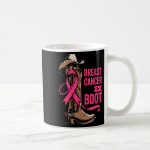 Mug Donner le coup de pied au cancer du sein Design Co