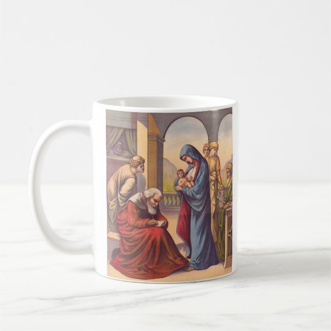 Mug Donner le nom de Jean à l'enfant (Gauche)