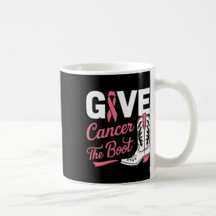 Mug Donnez au cancer la poule fille de démarrage Cance