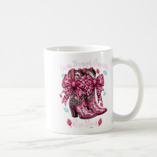 Mug Donnez le coup de pied au cancer du sein Nk Cowgir