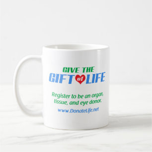 Mug Donnez le don de la vie