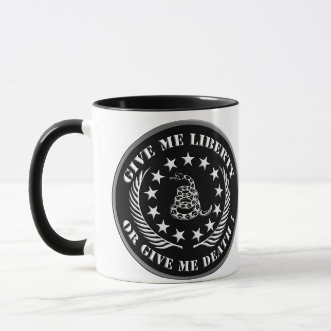 MUG DONNEZ-MOI LA LIBERTÉ OU DONNEZ-MOI LA MORT ! (Gauche)