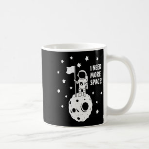 Mug Donnez-moi plus d'espace Astronaute drôle Lune Éto
