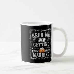 Mug Donnez-moi une bière, je me marie, Marié drôle Vin