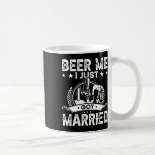 Mug Donnez-moi une bière, je viens de me marier, drôle