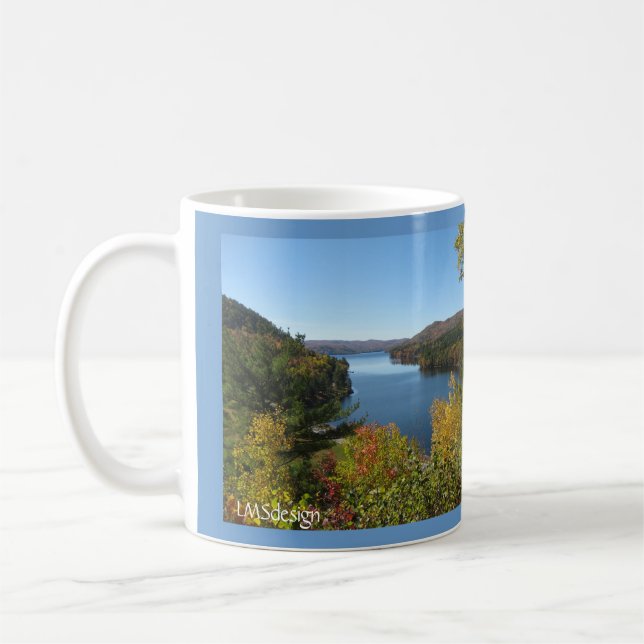 Mug Donnez sur en automne (Gauche)