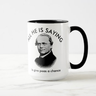 Mug Donnez une chance aux pois