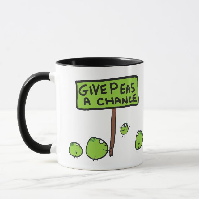 Mug Donnez Une Chance Aux Pois (Gauche)