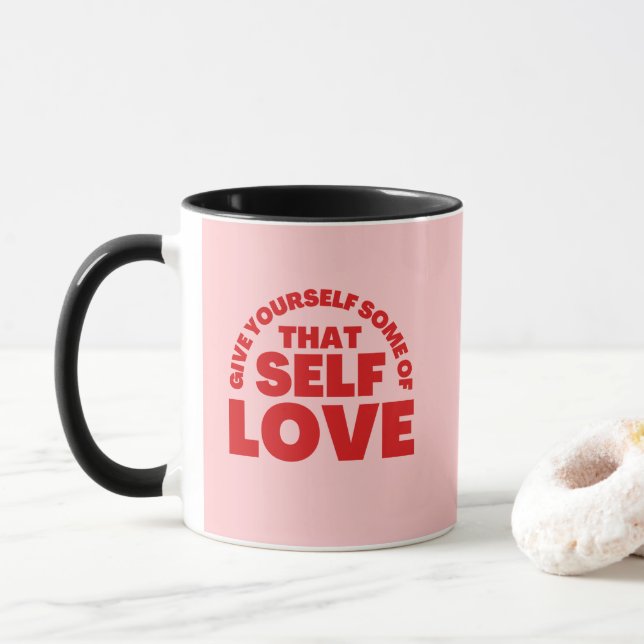 Mug Donnez-vous une partie de cette inspiration d'amou (Avec donut)