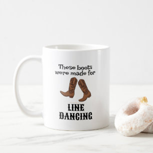 Mug Dons amusants pour danseurs de ligne Bottes de dan