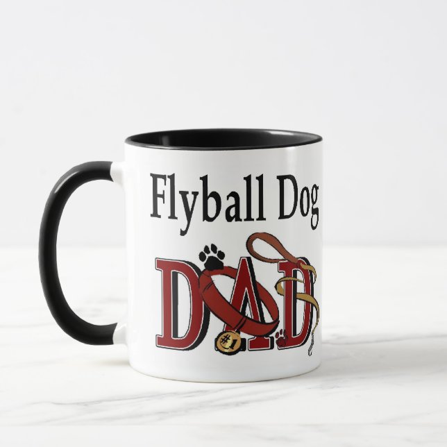 Mug Dons de chien de volley-ball (Gauche)