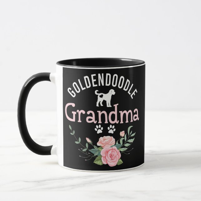 Mug Dons De Chien Pour Femme Goldendoodle Pour Grand-M (Gauche)