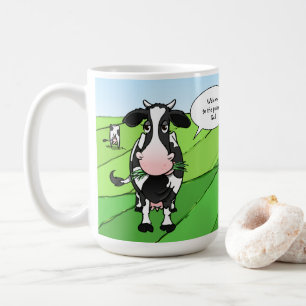 Mug Dons de retraite amusants  Vaches sur le pâturage