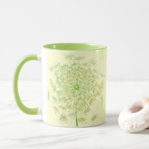 Mug Dons et faveurs de dentelle de la reine Anne