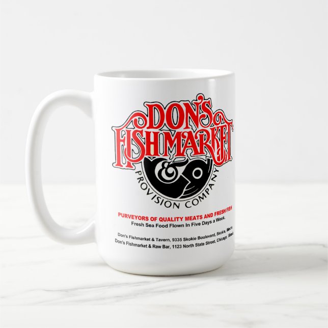 Mug Don's Fishmarket, Skokie, Chicago, IL (Gauche)
