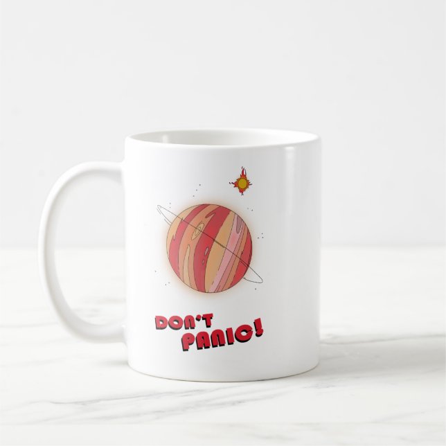Mug Don't Panic ! (Gauche)