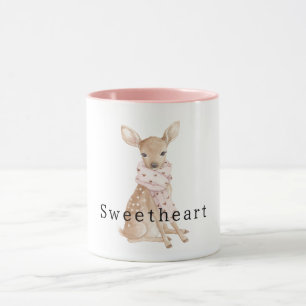 Mug Donut au cœur de raton laveur à la crème sucrée