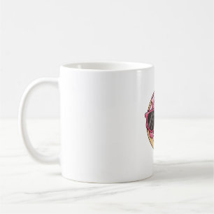 Mug Donut Cool avec Lunettes de Soleil