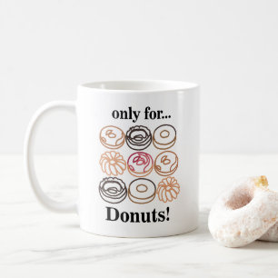 Mug Donut Doughnut Sweet Funny