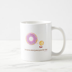 Mug Donut Hole Love