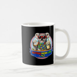 Mug Donut Milkshake Vie de Maman Autisme Koala Bear