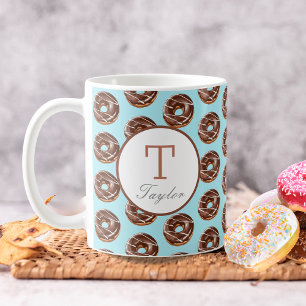 Mug Donut Sweet Girl Sprinkings Motif Nom personnalisé