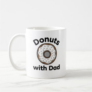 Mug Donuts avec Papa Conception de chemise de Donut Vi