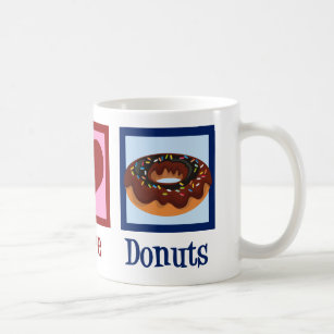 Mug Donuts d'amour pour la paix